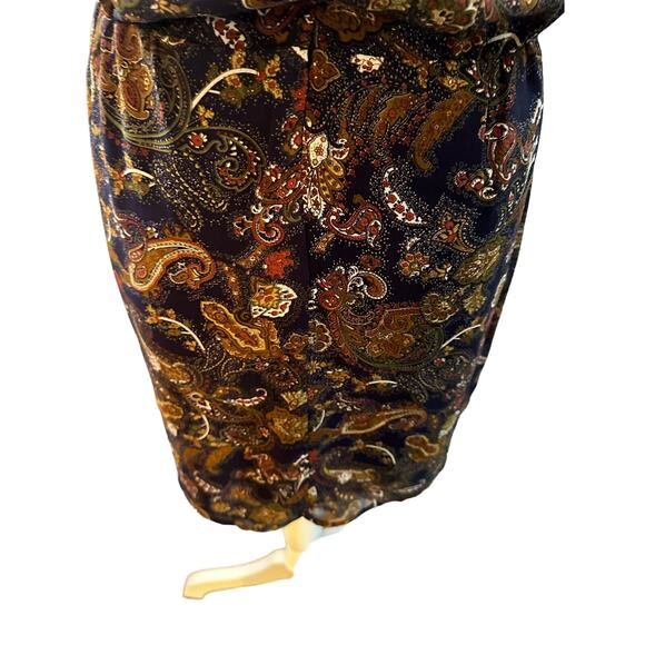 41 Hawthorn Paisley Sleeveless Dress Sz S - Picture 5 of 7
